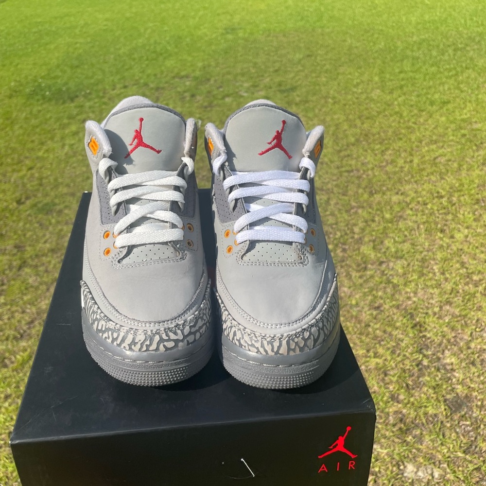 Air Jordan Retro 3’s Cool Grey